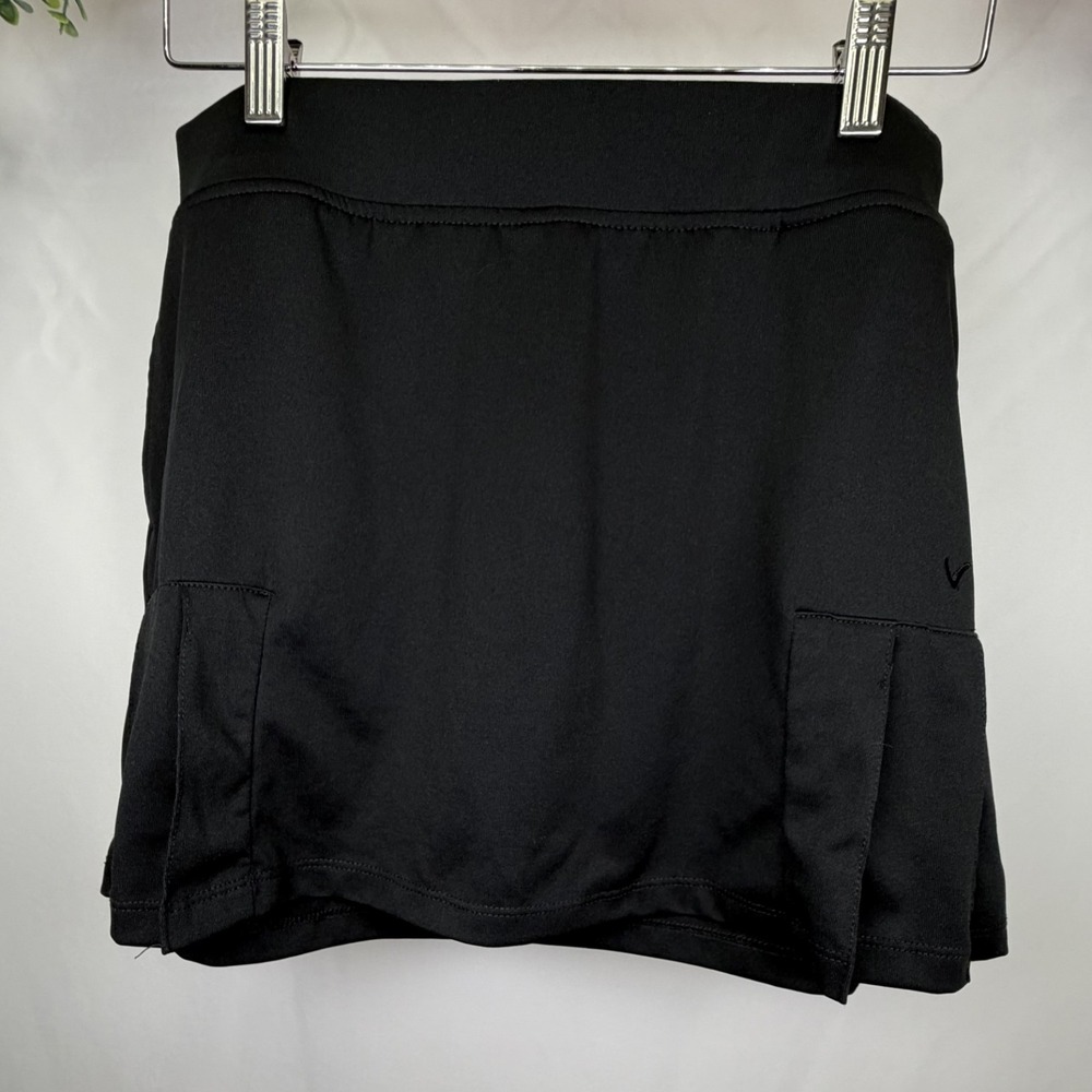 Callaway Women's Skort Black Golf Tennis‎ Athletic Skirt  Pockets Size M